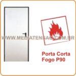 Porta Tipo Corta Fogo 2 x 0,60 x 2,10m