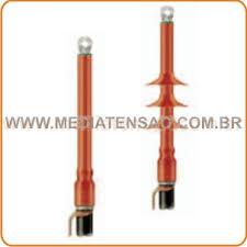 Terminação TE (Raychem/Tyco) Polimérica A frio - Uso Interno ou Externo - para cabos até 120mm² em 12/20Kv. 5 Terminação TE (Raychem/Tyco) Polimérica A frio – Uso Interno ou Externo – para cabos até 120mm² em 12/20Kv.