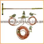 Conjunto de Aterramento Trifásico – MT455 – Até 36kV