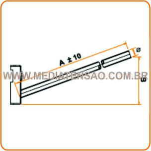 Braço para Luminária BR-1
