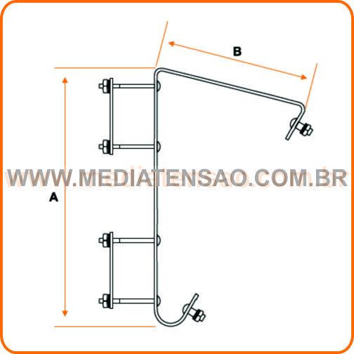 Suporte Inclinado by-pass