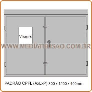 Caixa de medição CPFL 800 x 1200 x 400 – Desenho 31