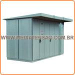 Cabine primaria blindada compacta Enel simplificada 25kV abrigado