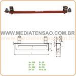 Base para fusíveis tipo TP 36KV