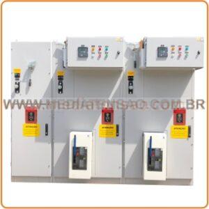 Cabine de proteção secundaria com disjuntores de média tensão, 15kV a / 36 kV Uso Interno (ou Externo).