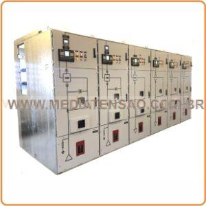 CUBÍCULO A PROVA DE ARCO 15/17,5kV 31,5kA 1250A USO ABRIGADO NORMA IEC 61850