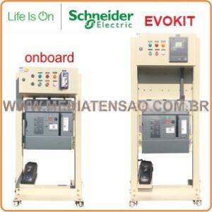 8-Evokit BR Schneider Disjuntor Easypact / Evolis Vacuo 17,5kV 1250A 25kA – On Board com Rele, TP´s e Trafos de Corrente, Solução Schneider em Disjuntores de Média Tensão.