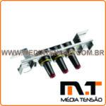 Barramento de Derivação 15 kV 200A Loadbreak Junction – 15-LJ200