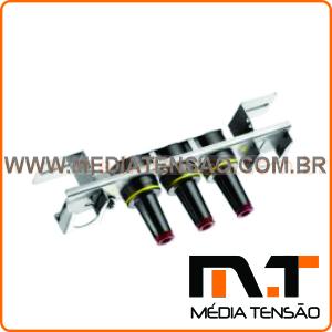 Barramento de Derivação 15 kV 200A Loadbreak Junction – 15-LJ200