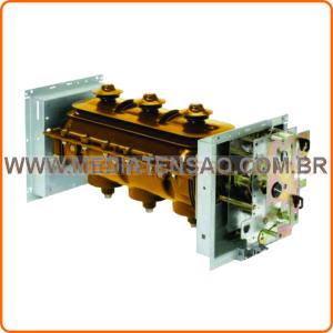 Chave seccionadora SC6 Schneider, fusível com carga SC6CI1, 17,5kV 400A
