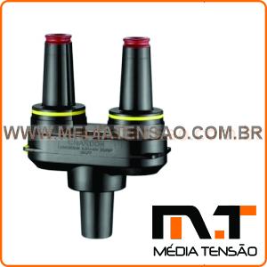 Plugue de Inserção Duplo 15 kV 200A Bushing Insert - 15-LFTI 200 11 Plugue de Inserção Duplo 15 kV 200A Bushing Insert – 15-LFTI 200