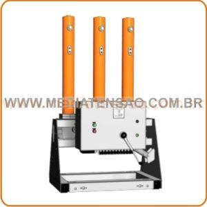 Disjuntor Tripolar a óleo Classe 15Kv – 350MVA – Beghim Modelo PL 15C