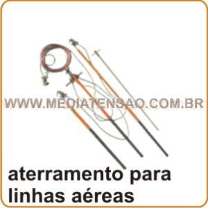Conjunto de Aterramento Temporário para linhas de distribuição aérea até 22 kV