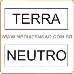Placa Terra e Placa Neutro para Interligação