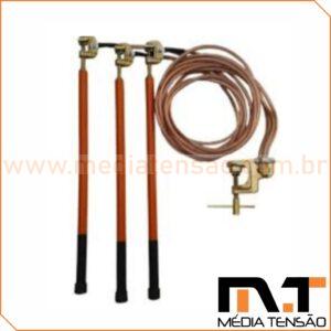 Conjunto de Aterramento Temporário para Cabine Primária 15/25Kv