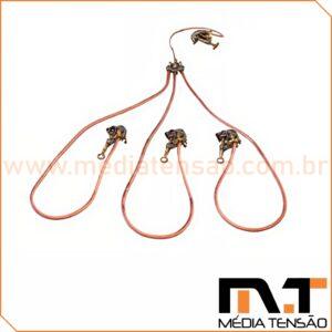 Conjunto de Aterramento Temporário para Cabine Primária 36Kv