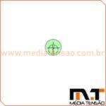 Bloqueio kirk Ronis intertravamento com chave para seccionadora Schneider SC6 BR3731640