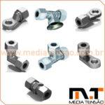 Borne Concêntrico para Vergalhão de Cobre ø 5/8 9 Borne Concêntrico para Vergalhão de Cobre ø 5/8