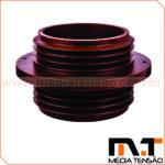 Bucha de Passagem Uso Interno em Epóxi – Flange Redonda – 36kV