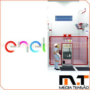 Kva Cabine Convencional em Alvenaria – Padrão ENEL AES Eletropaulo Entrada Subterrânea Com 2 Transformadores Classe 15Kv
