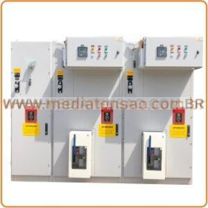 Cabine de proteção secundaria com disjuntores de média tensão 15-36kV Uso Interno ou Externo