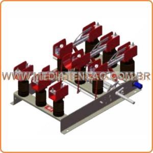 Chave seccionadora 25kV com abertura na queima de fusível HH – DN