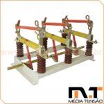 Chave seccionadora tripolar 15Kv, com porta fusível matheus