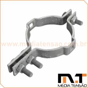 Cinta Circular tipo H  com 3 parafusos francês M16 x 70mm