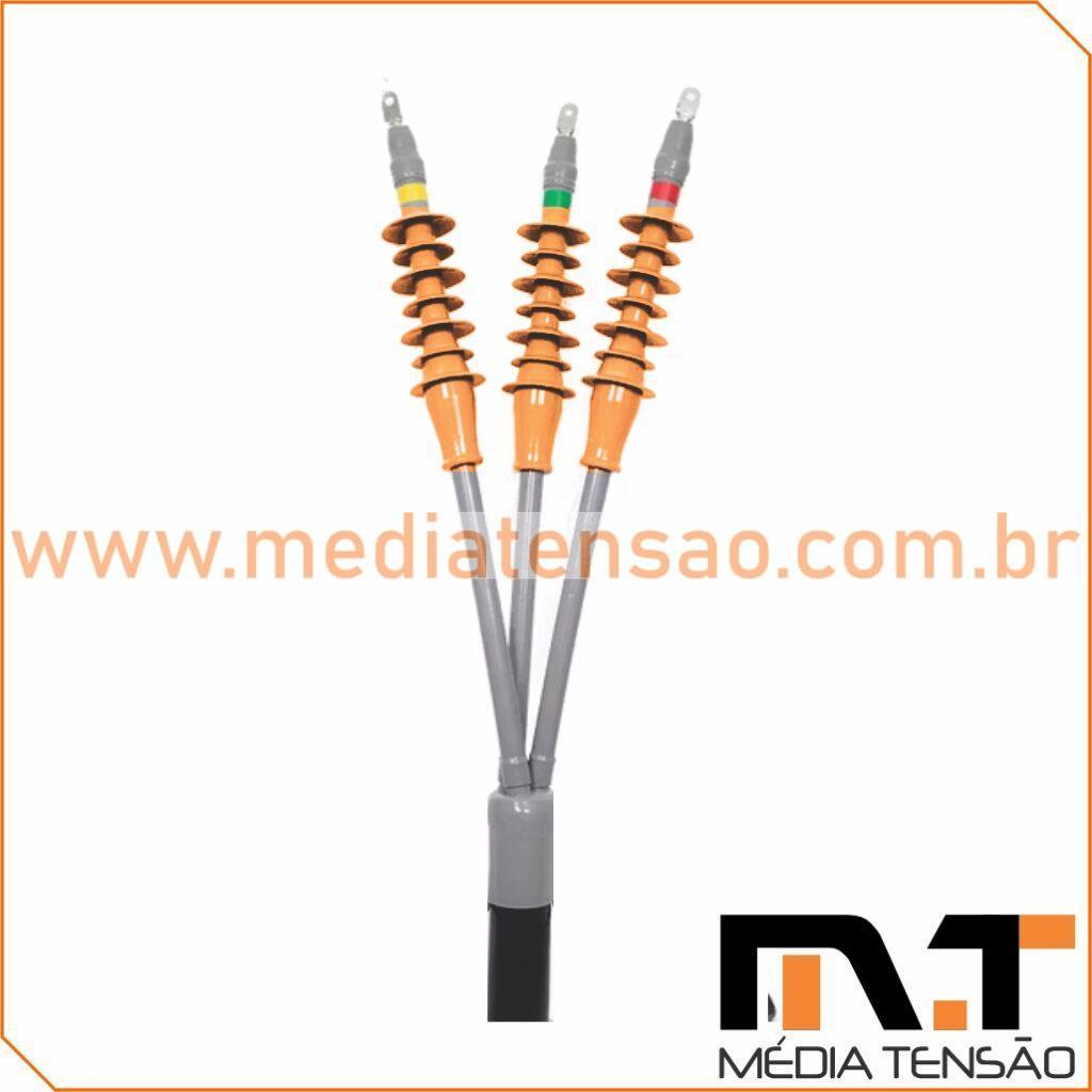 Cone de Blocagem para Vedação e Proteção de Cabos Tripolares - Média Tensão