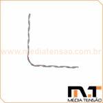 Conector “L” Preformado para cerca arame farpado 3,25 a 4,19mm