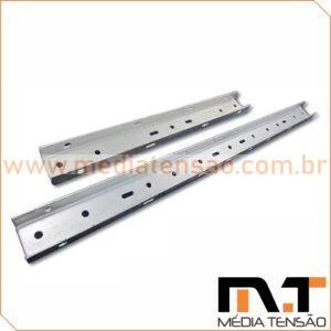 Cruzeta de Aço tipo U galvanizada a fogo 2,40 metros