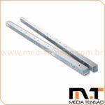 Cruzeta de Aço tipo “Quadrada” galvanizada a fogo – 2.000mm