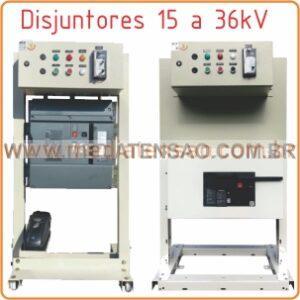 Disjuntor Tripolar Média Tensão 15 a 36kV Montagem PPMI CIMP SOLUSION ON BOARD para Cabine Primária