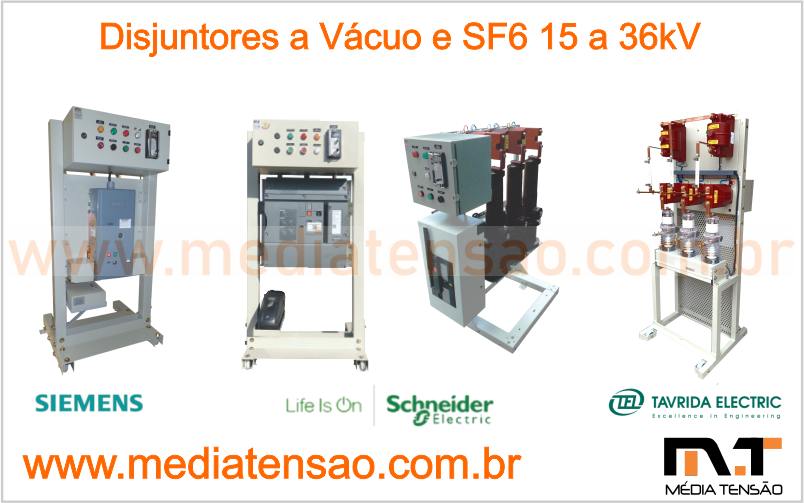 Disjuntor de Média Tensão a Vácuo
