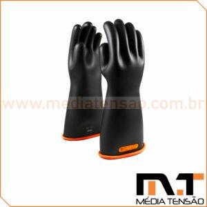 Luva de Borracha Isolante 40kV Classe 4
