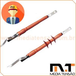 Manual Terminação TE (Raychem/Tyco) Polimérica a Frio para Cabos Singelos até 25 kV TFTO 5141