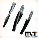 Cabo de Alumíno Triplex 2×35+1x35mm² Veias Pretas