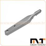Pino de Topo para 15kV – A=370mm / Ø=25mm