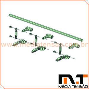 Sistema de Trip dos Fusíveis para seccionadora Schneider SC6 BR51238921FA