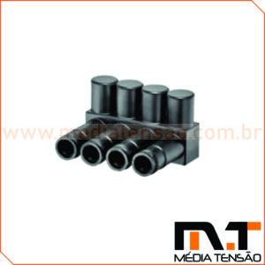 Barramento blindado 4 PORTAS para rede subterrânea 0,6-1,0kV (SLVC BMI) SLVC-J4-500MCM
