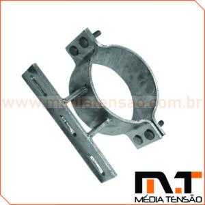 Suporte para Transformador Circular Reforçado 285mm para poste 1000DAN