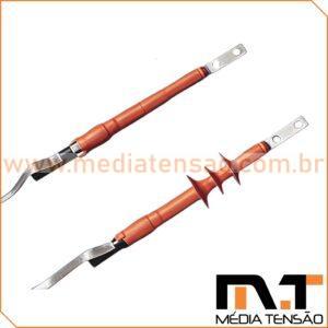 Terminação TE (Raychem/Tyco) Polimérica A frio Uso Interno/Externo TFTO 5121 cabos de 16 a 95mm² em 15/25Kv