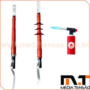 Terminação TE Raychem Tyco Termocontrátil Serie HVT 15 kV