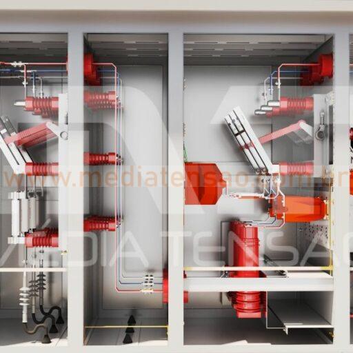 Cabines primárias blindada