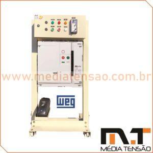 Disjuntor a Vácuo WEG VBWC 15kV 630A 25kA com relé para geração distribuída 1 Disjuntor a Vácuo WEG VBWC 15kV 630A 25kA com relé para geração distribuída