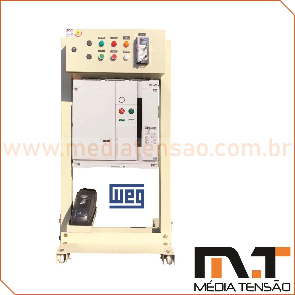 Disjuntor a Vácuo WEG VBWC 17,5kV 630A 25kA com relé para geração distribuída