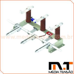 Aterramento tripolar para chaves 25Kv 400A com ATERRAMENTO