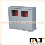 Caixa de medição Neoenergia com 2 visores 700 x 600 x 350mm