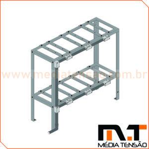 Cavalete de Medição Padrão Celesc 15kV