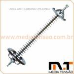 Isolador Bastao polimerico 69kV concha bola